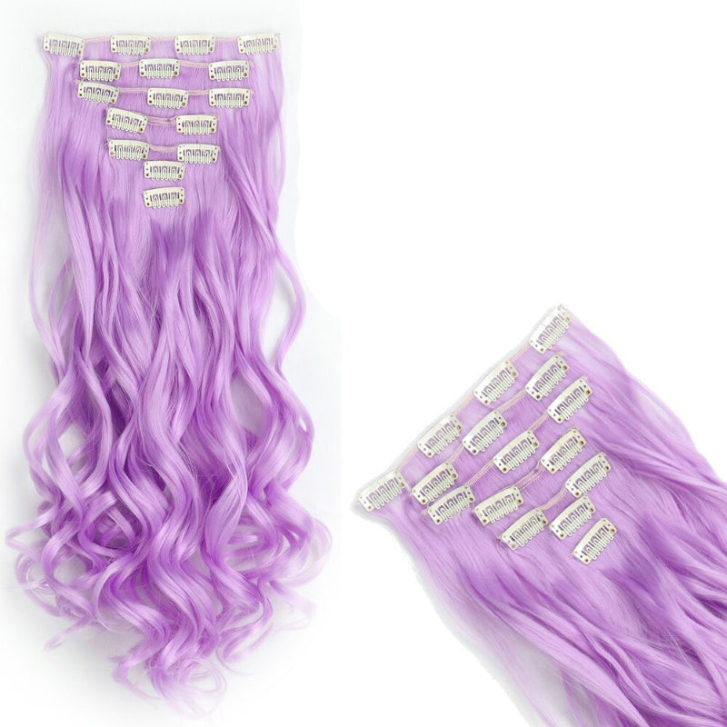 Women's Curly Hair Extensions 22 Inch High-Temperature Fiber