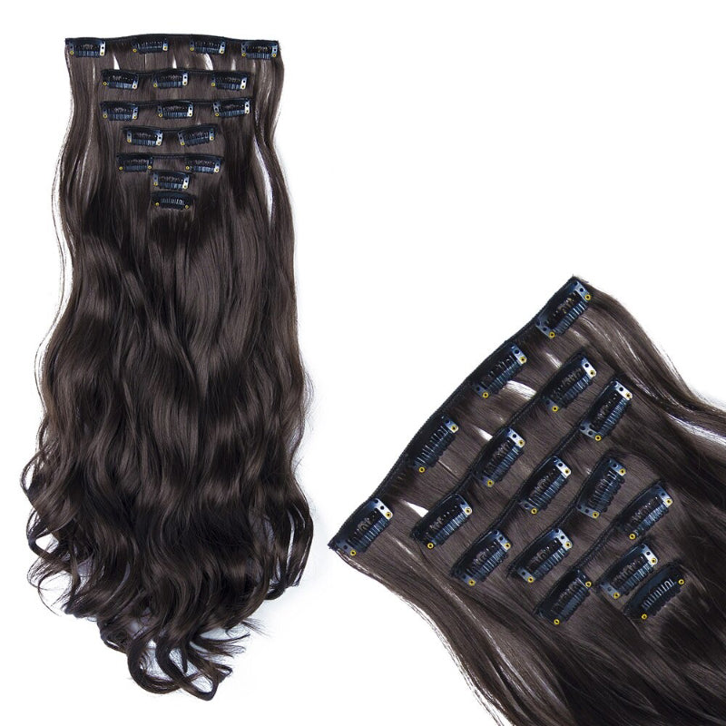 Women's Curly Hair Extensions 22 Inch High-Temperature Fiber