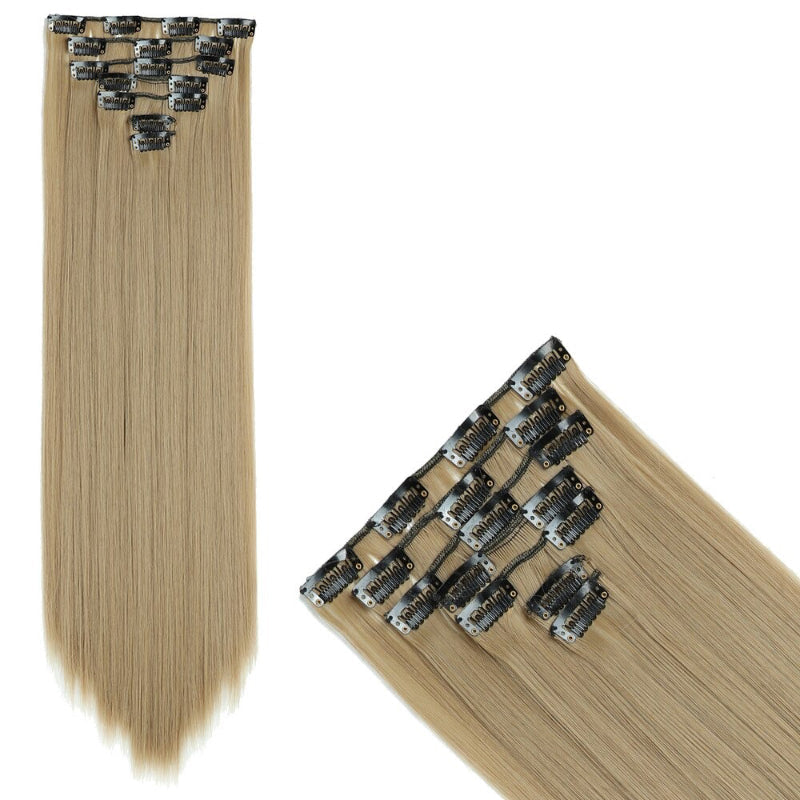 Women's Curly Hair Extensions 22 Inch High-Temperature Fiber