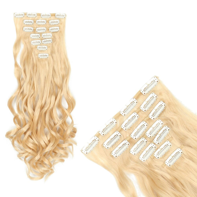Women's Curly Hair Extensions 22 Inch High-Temperature Fiber
