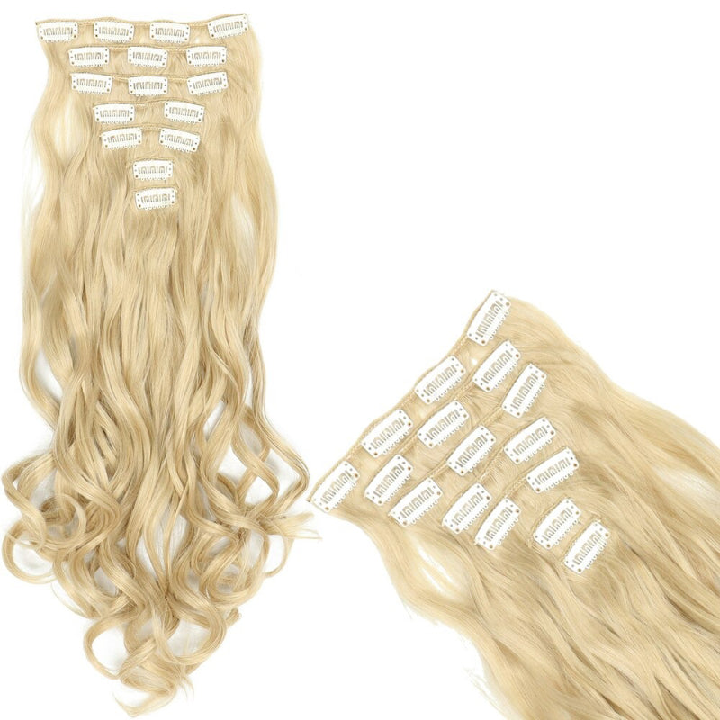Women's Curly Hair Extensions 22 Inch High-Temperature Fiber