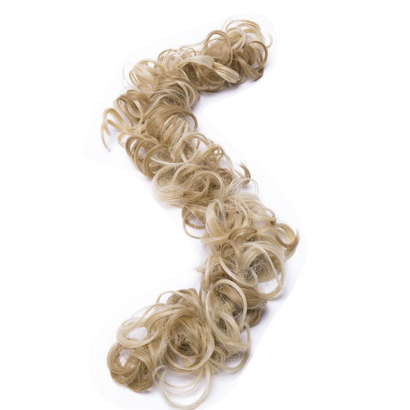 Women's Curly Hair Extensions Brown High-Temperature Fiber