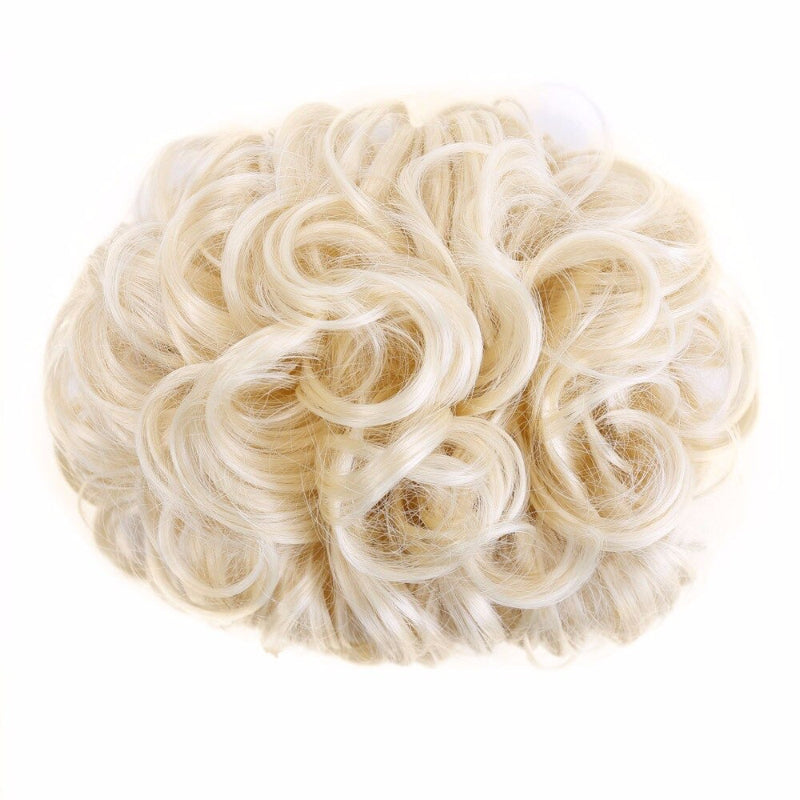 Women's Curly Wig Brown High-Temperature Fiber