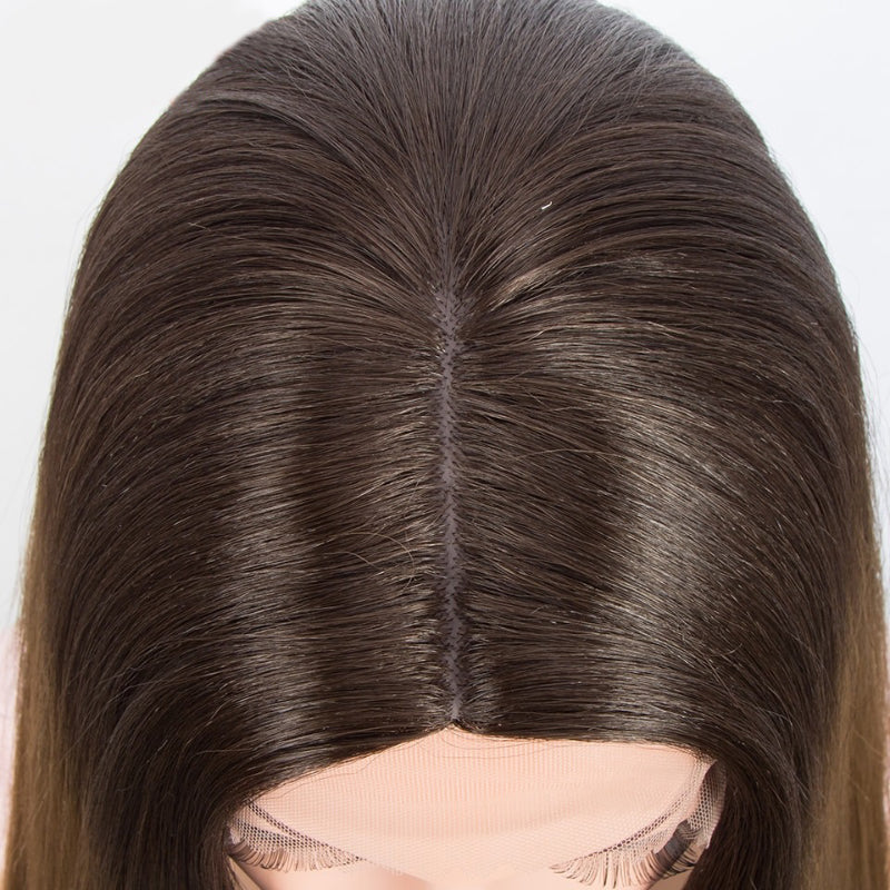 Women's Extra Long Straight Wig Black Heat-Resistant Fiber