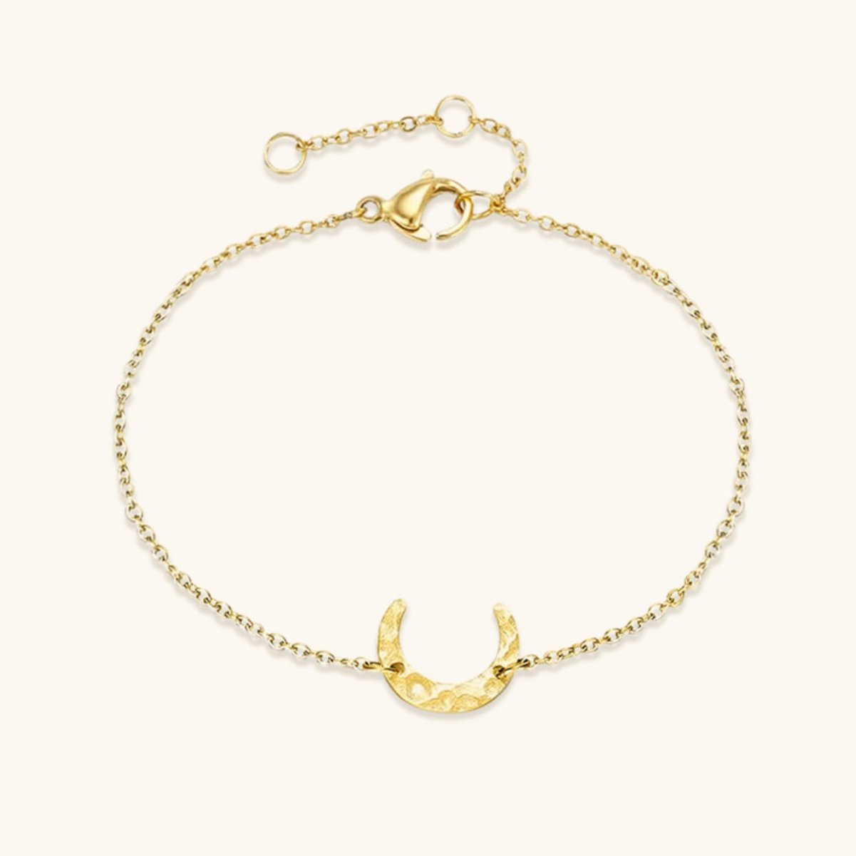 Women's Gold Bracelet Stainless Steel-Plated 14k Gold