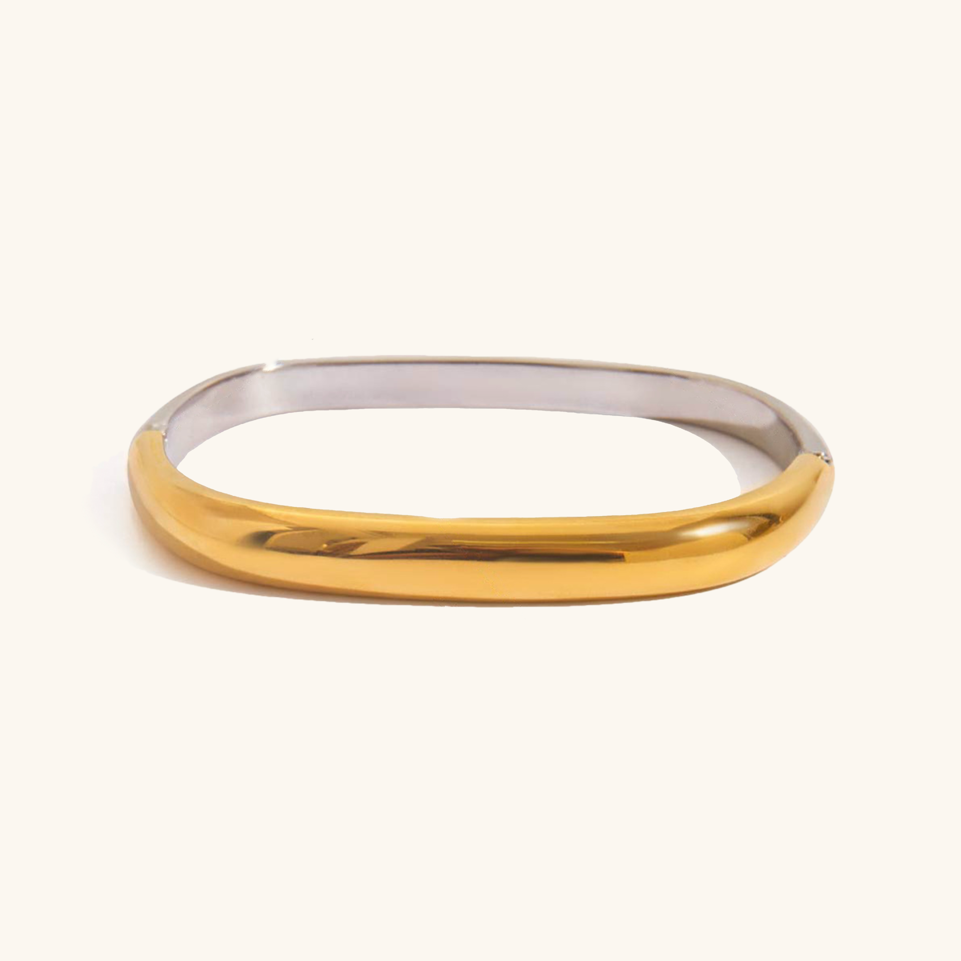 Women's Gold Bracelet Stainless Steel Hypoallergenic Modern Design