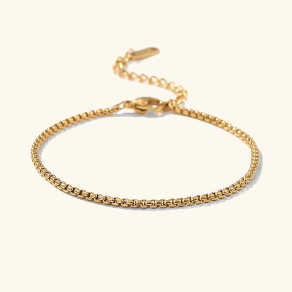 Women's Gold Bracelet Waterproof 18k Gold Stainless Steel