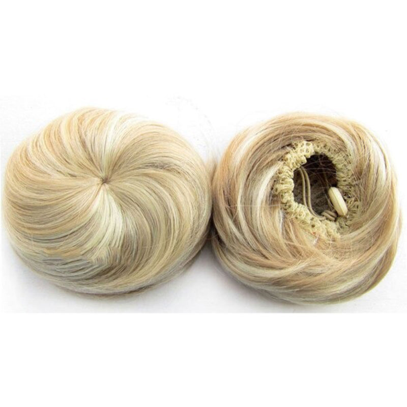 Women's Hair Bun Extension Brown High-Temperature Fiber