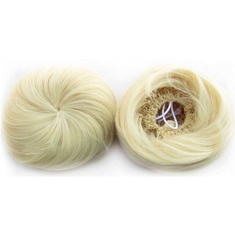 Women's Hair Bun Extension Brown High-Temperature Fiber