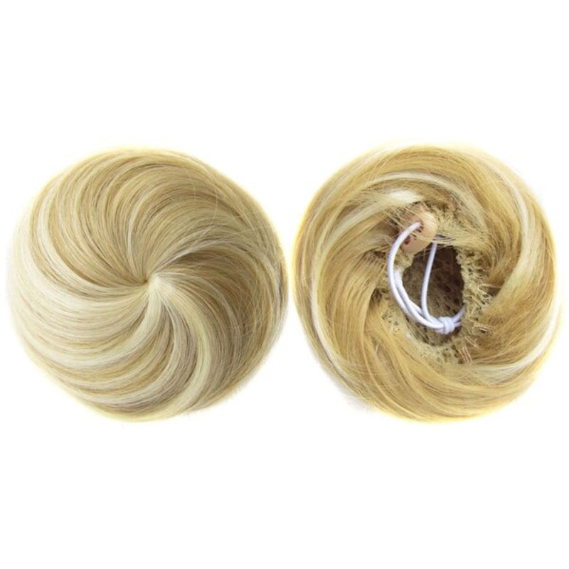 Women's Hair Bun Extension Brown High-Temperature Fiber