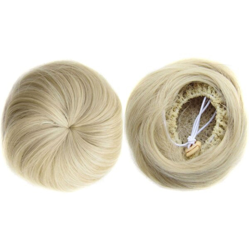 Women's Hair Bun Extension Brown High-Temperature Fiber
