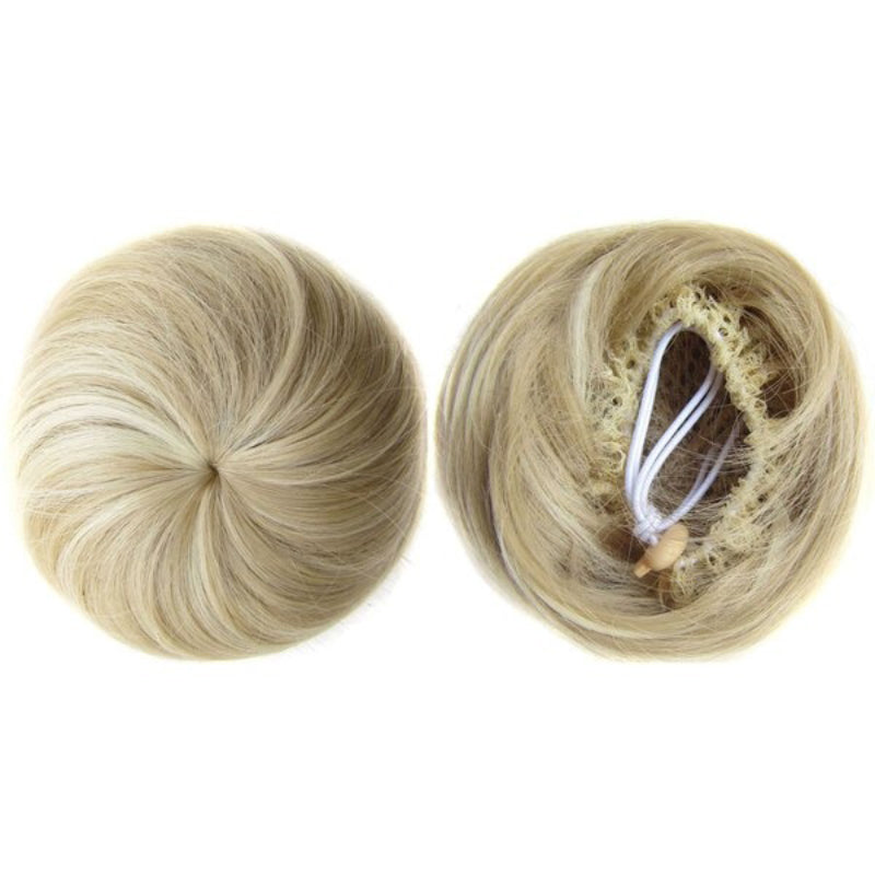 Women's Hair Bun Extension Brown High-Temperature Fiber
