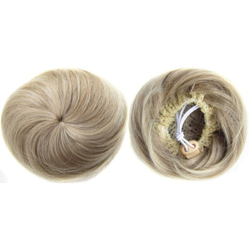 Women's Hair Bun Extension Brown High-Temperature Fiber