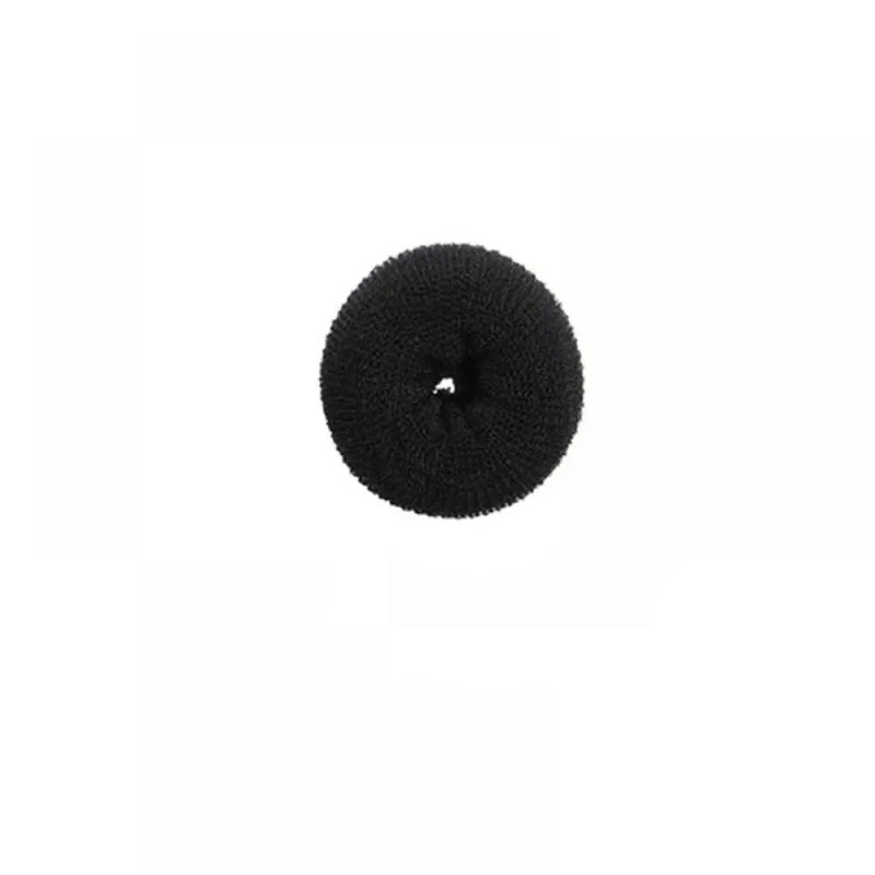 Women's Hair Bun Maker Black Cloth