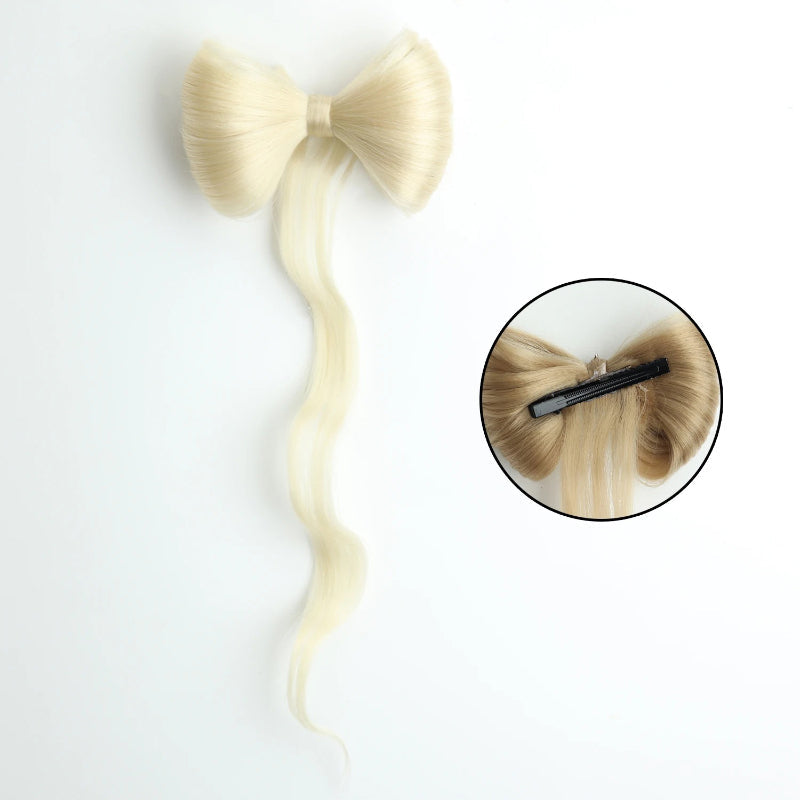 Women's Hair Extension Natural Wave Brown Clip-In Ponytail