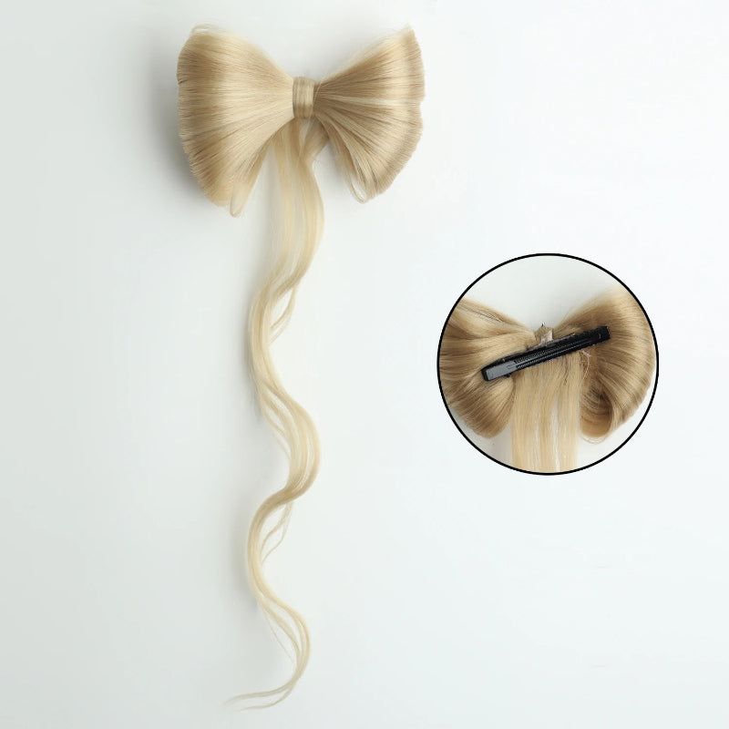 Women's Hair Extension Natural Wave Brown Clip-In Ponytail