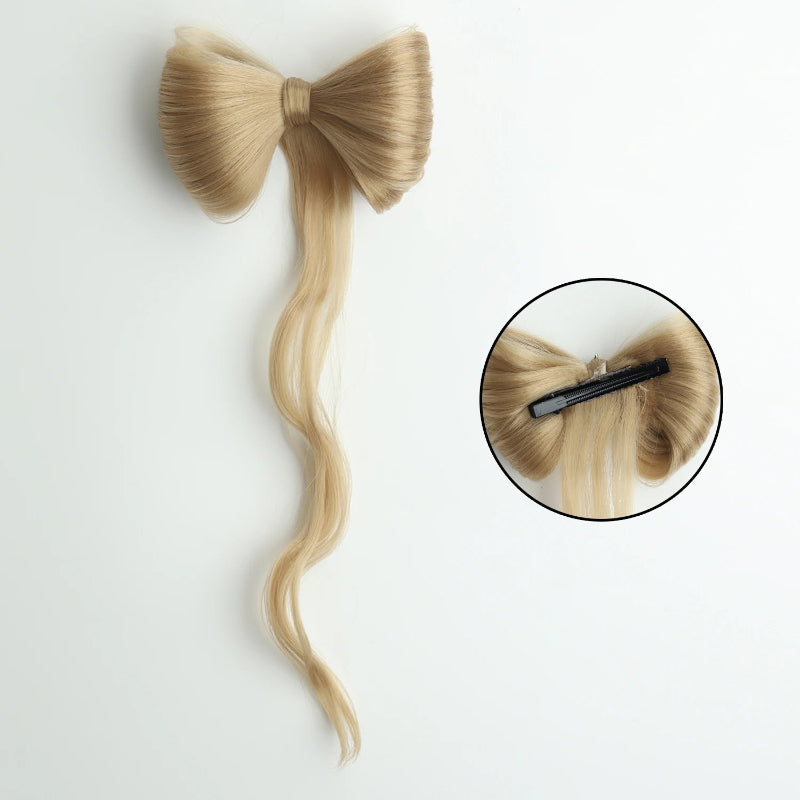Women's Hair Extension Natural Wave Brown Clip-In Ponytail