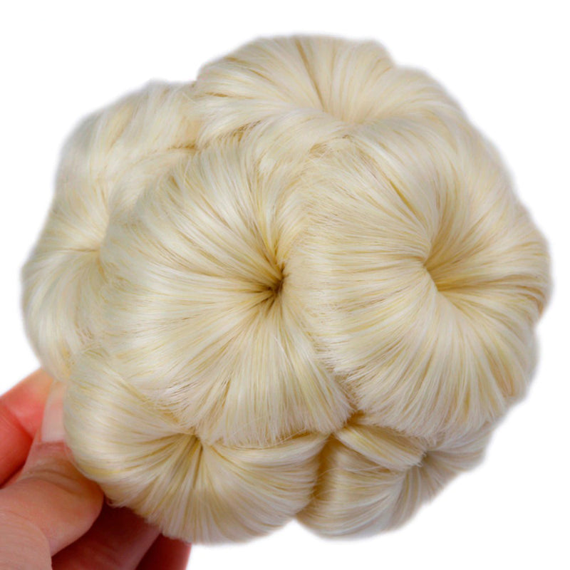 Women’s Hair Extensions Flower Shape Synthetic Hair Bun