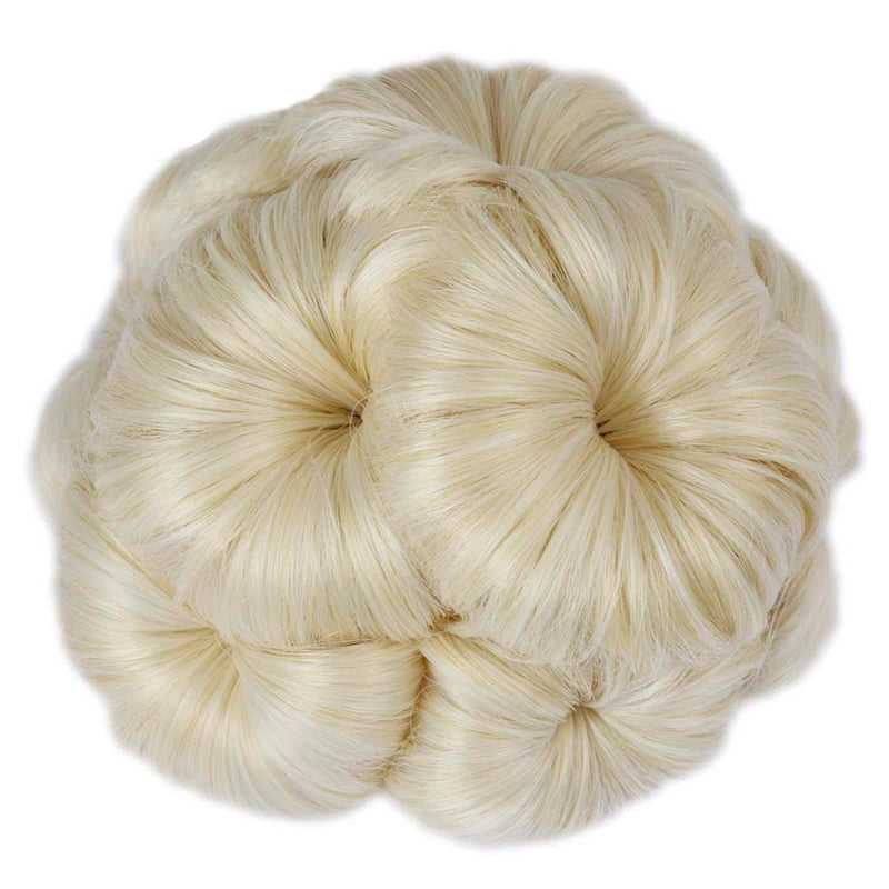 Women's Hair Extensions Flower Shape Synthetic Hair Bun Scrunchie