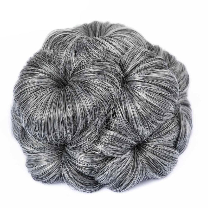 Women's Hair Extensions Flower Shape Synthetic Hair Bun Scrunchie