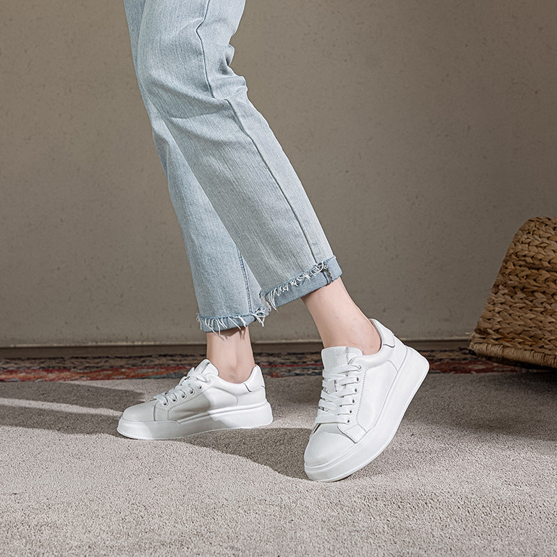 Women’s Lightweight Platform Sneakers with Slim Fit Design for Everyday Comfort