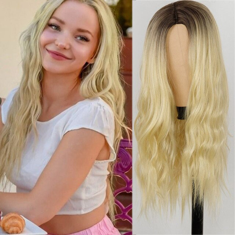 Women's Long Wavy Wig Heat-Resistant Synthetic Hair