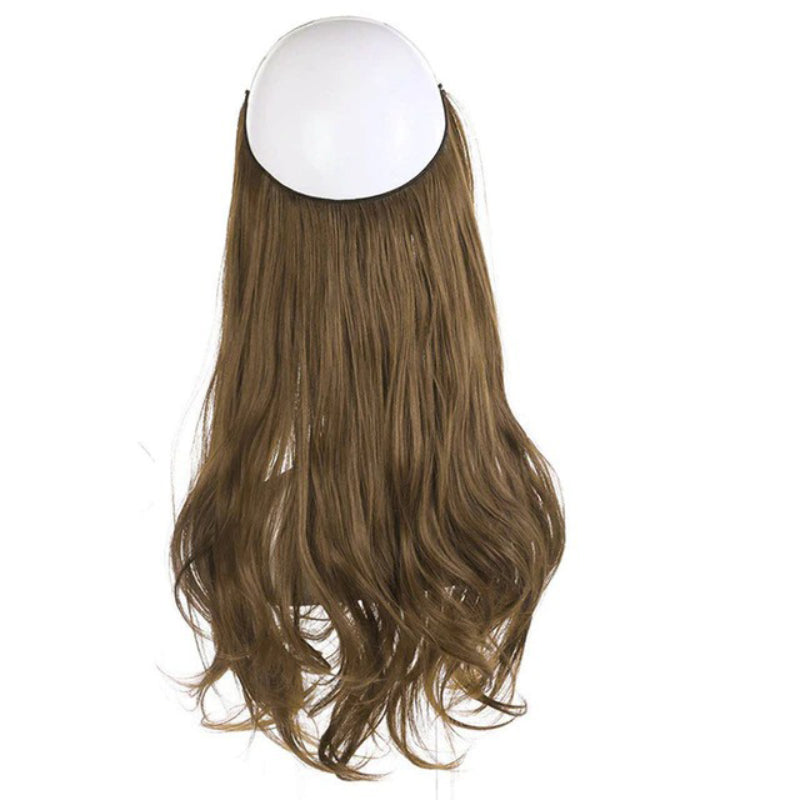 Women's Ombre Hair Wig Extensions Soft Wavy High-Temperature Fiber