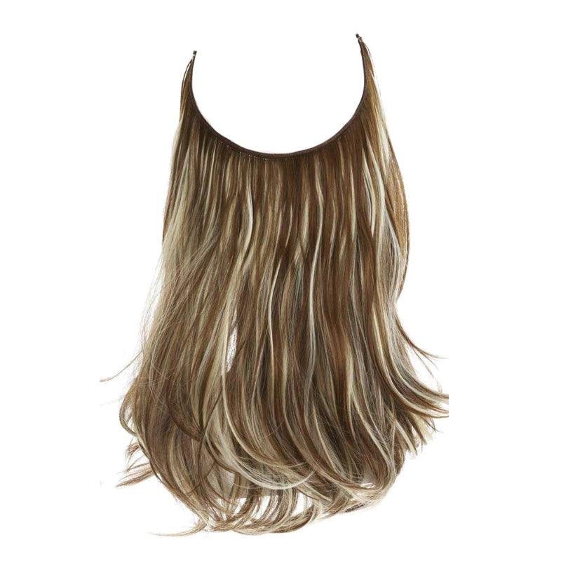 Women's Ombre Hair Wig Extensions Soft Wavy High-Temperature Fiber