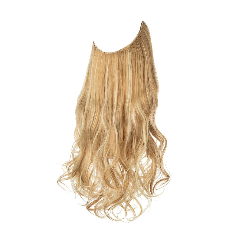 Women's Ombre Hair Wig Extensions Soft Wavy High-Temperature Fiber