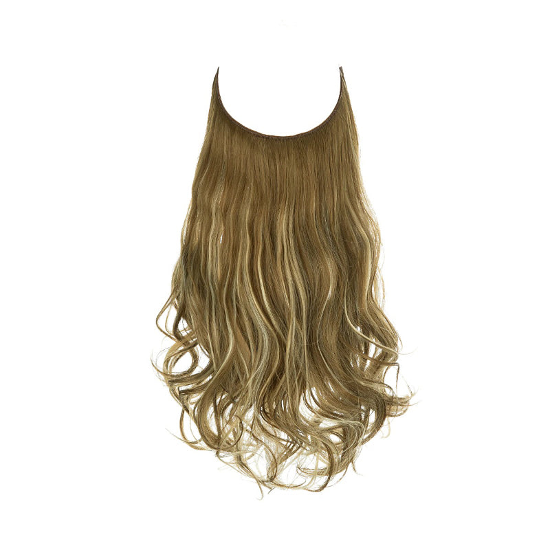 Women's Ombre Hair Wig Extensions Soft Wavy High-Temperature Fiber