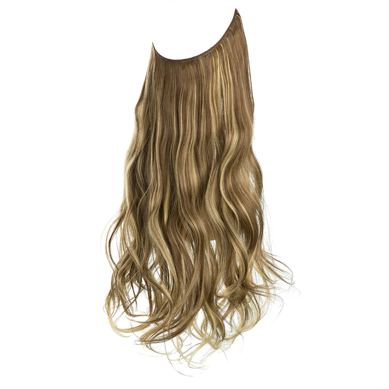 Women's Ombre Hair Wig Extensions Soft Wavy High-Temperature Fiber