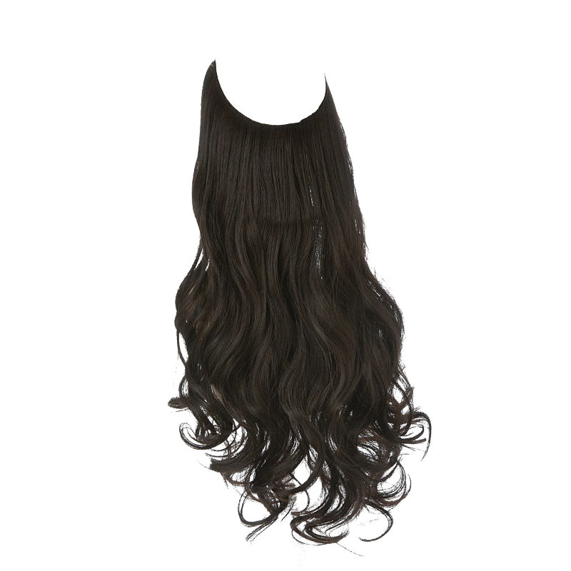 Women's Ombre Hair Wig Extensions Soft Wavy High-Temperature Fiber