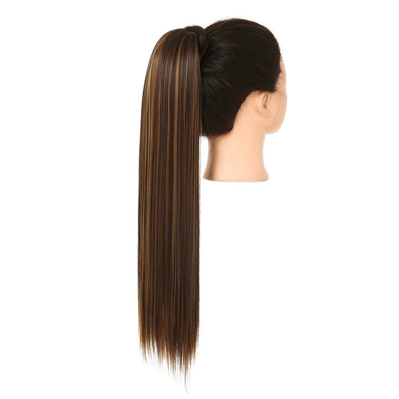 Women's Ponytail Extension Brown High-Temperature Fiber