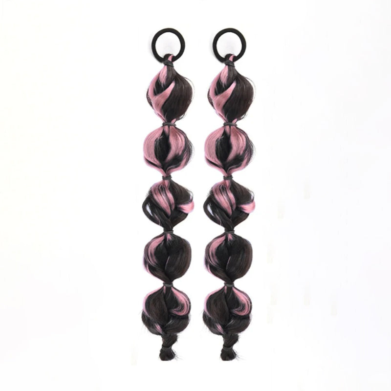 Women's Ponytail Extension Brown High-Temperature Fiber 40cm