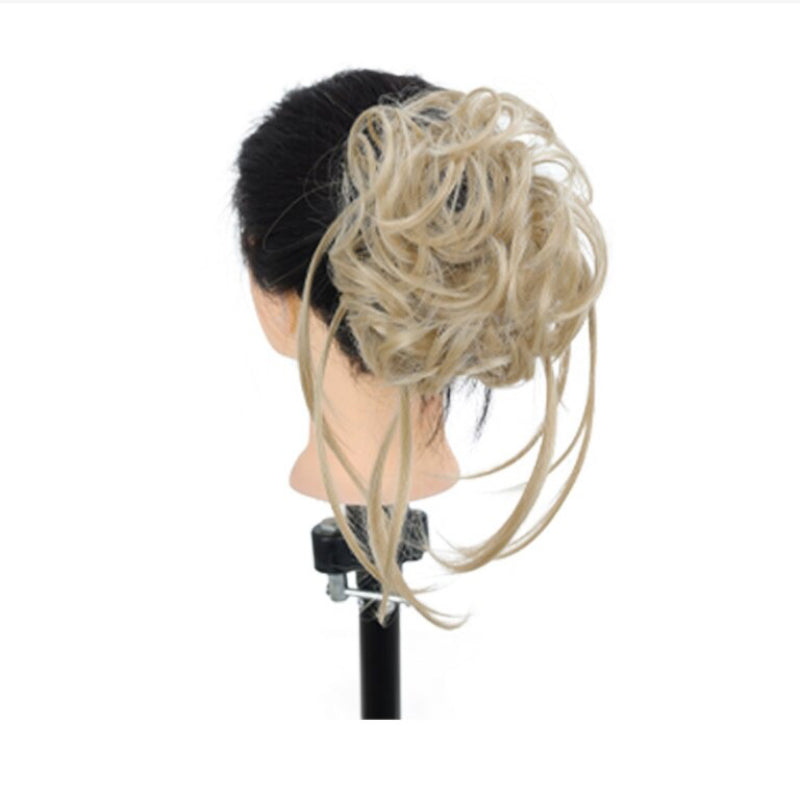 Women's Ponytail Extension Brown High-Temperature Fiber Messy Curly Hair