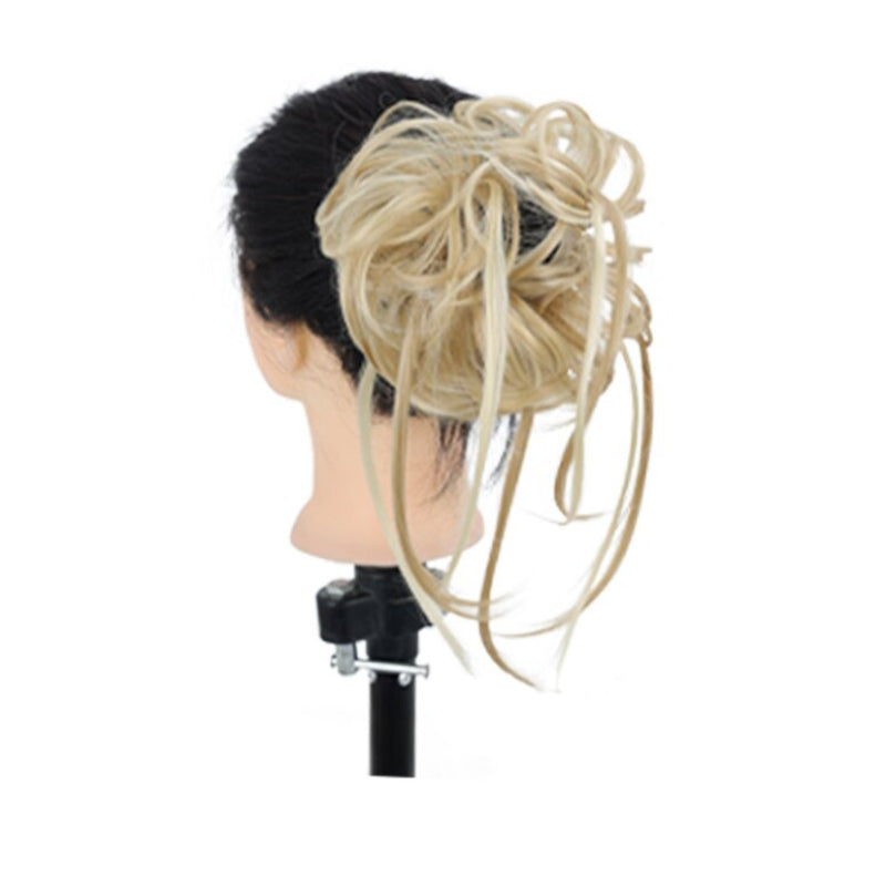 Women's Ponytail Extension Brown High-Temperature Fiber Messy Curly Hair