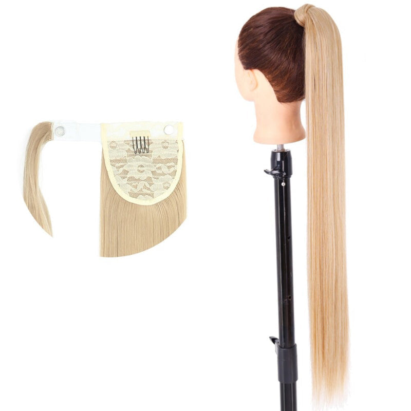 Women's Ponytail Extension Long Straight High-Temperature Fiber