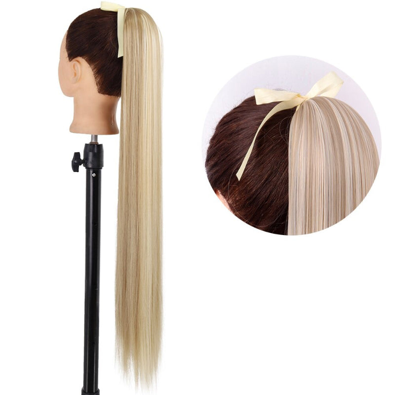 Women's Ponytail Extension Long Straight High-Temperature Fiber