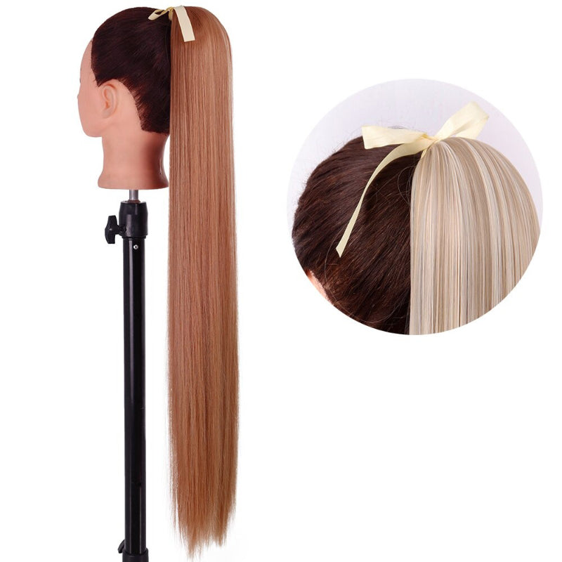 Women's Ponytail Extension Long Straight High-Temperature Fiber
