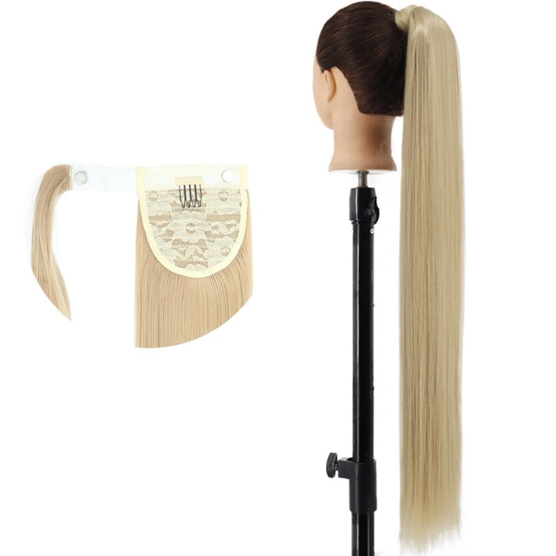Women's Ponytail Extension Long Straight High-Temperature Fiber