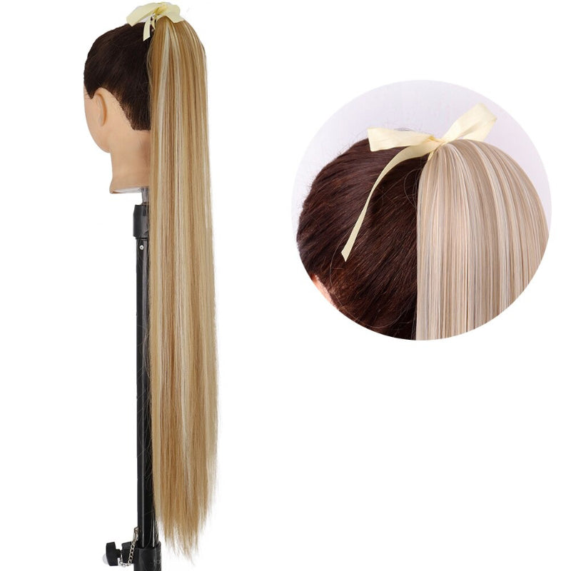 Women's Ponytail Extension Long Straight High-Temperature Fiber