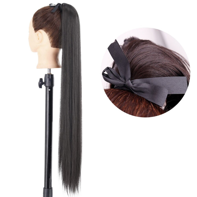 Women's Ponytail Extension Long Straight High-Temperature Fiber