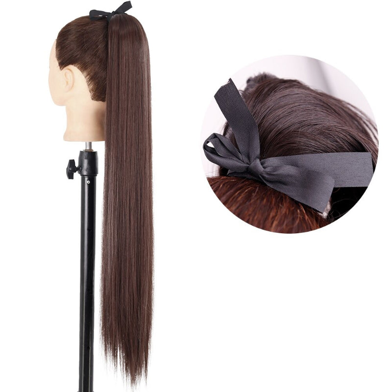 Women's Ponytail Extension Long Straight High-Temperature Fiber