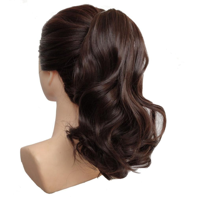 Women's Ponytail Extensions Short Curly High-Temperature Fiber