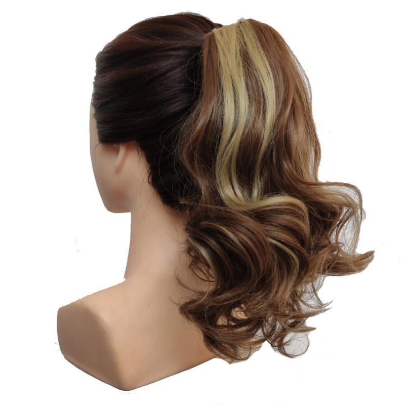 Women's Ponytail Extensions Short Curly High-Temperature Fiber