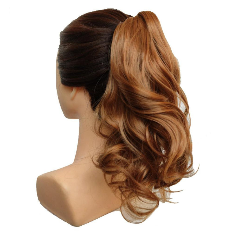Women's Ponytail Extensions Short Curly High-Temperature Fiber
