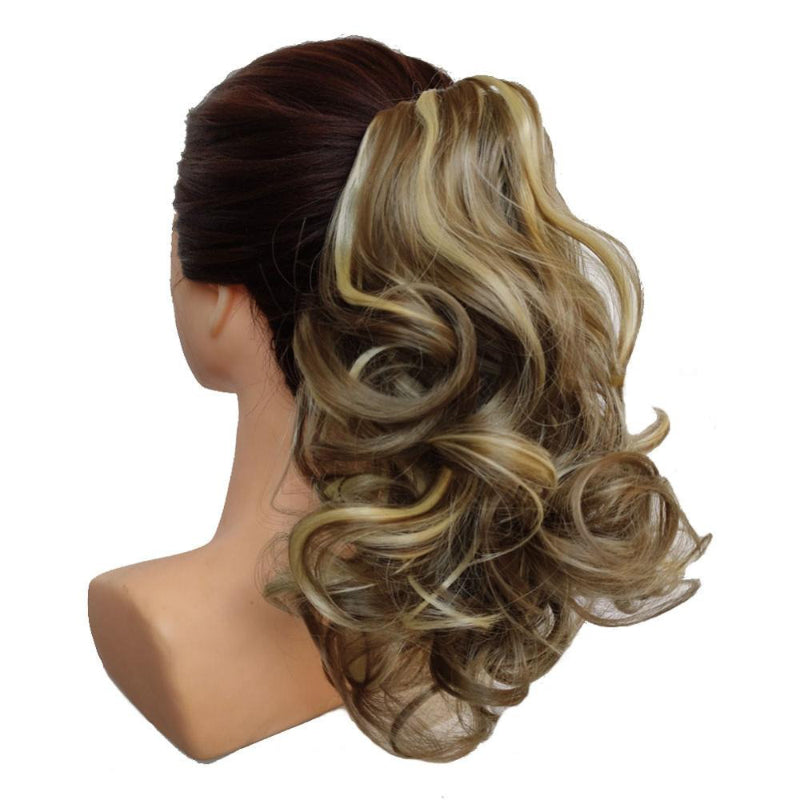 Women's Ponytail Extensions Short Curly High-Temperature Fiber