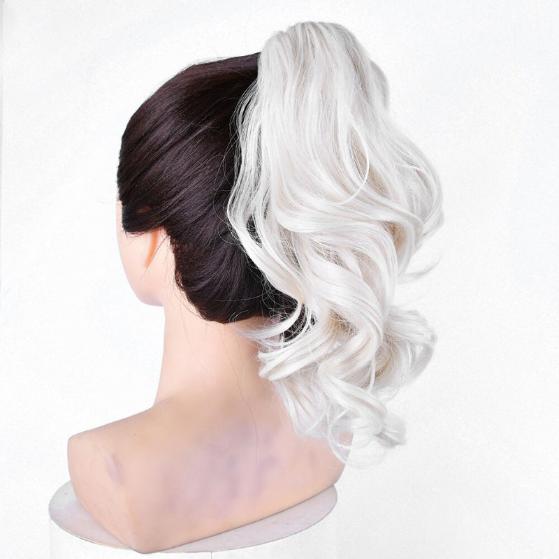 Women's Ponytail Extensions Short Curly High-Temperature Fiber
