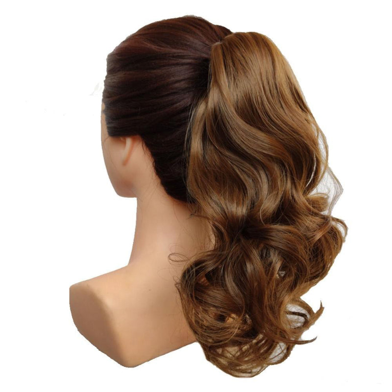 Women's Ponytail Extensions Short Curly High-Temperature Fiber