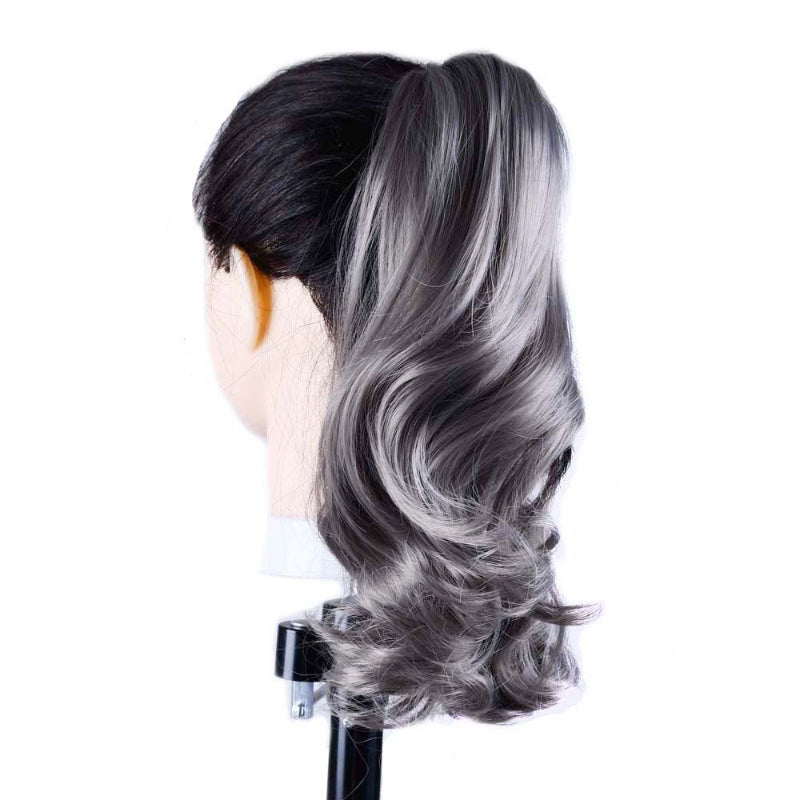 Women's Ponytail Extensions Short Curly High-Temperature Fiber